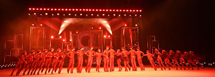 Holiday on Ice Show „Horizons“ - noch bis am 05.01.2025 in der Olympiahalle (©Foto:  Ingrid Grossmann)